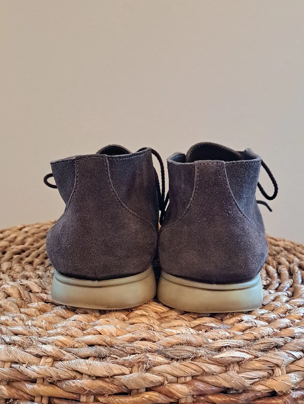 Suitsupply Mens Chukka Brown Suede Business Casual/Preppy Ankle Boots 39/6
